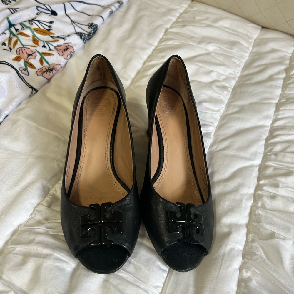 Tory Burch Lowell 2 wedge pumps